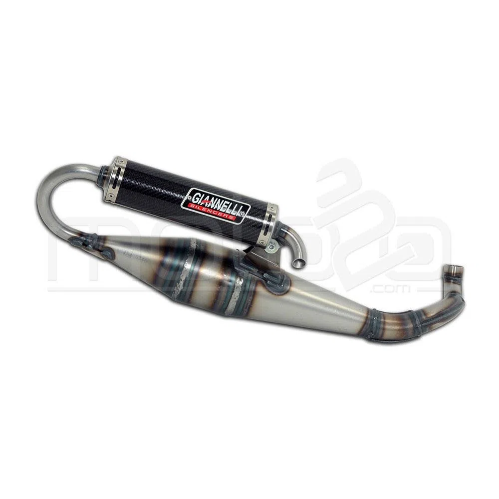 GIANNELLI MARMITTA"SHOT V4" SCOO. SR DITECH'04-SR 50R FACTORY 05/07-SR 50 R CARBURATORE '05/07 STREET'07 OMOLOG.CEE E13 SILENZIATORECARBONIO