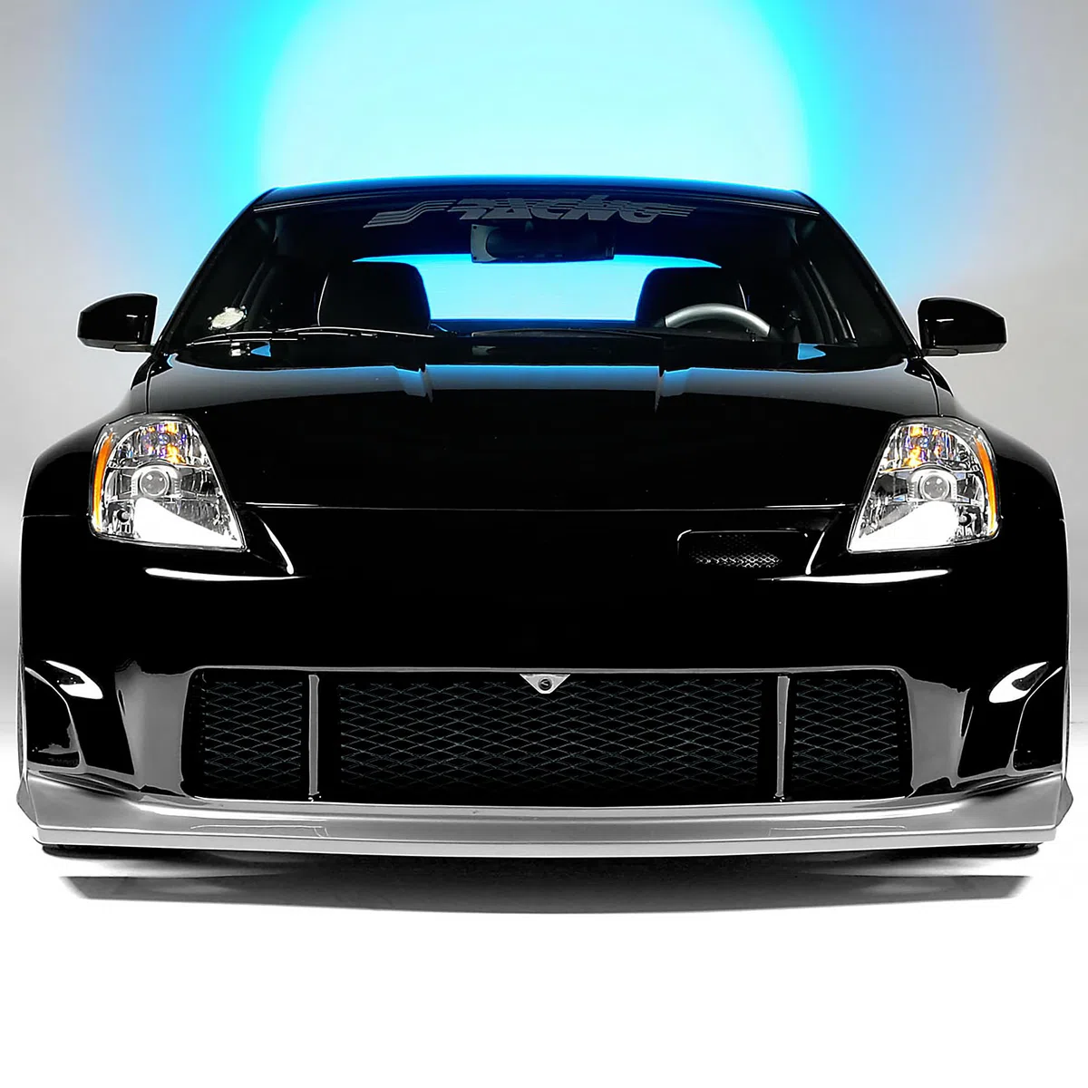 Simoni Racing GSA/18N Griglia Sportiva, Griglia per Paraurti Auto, Alluminio Universale a Maglia Media, Nero