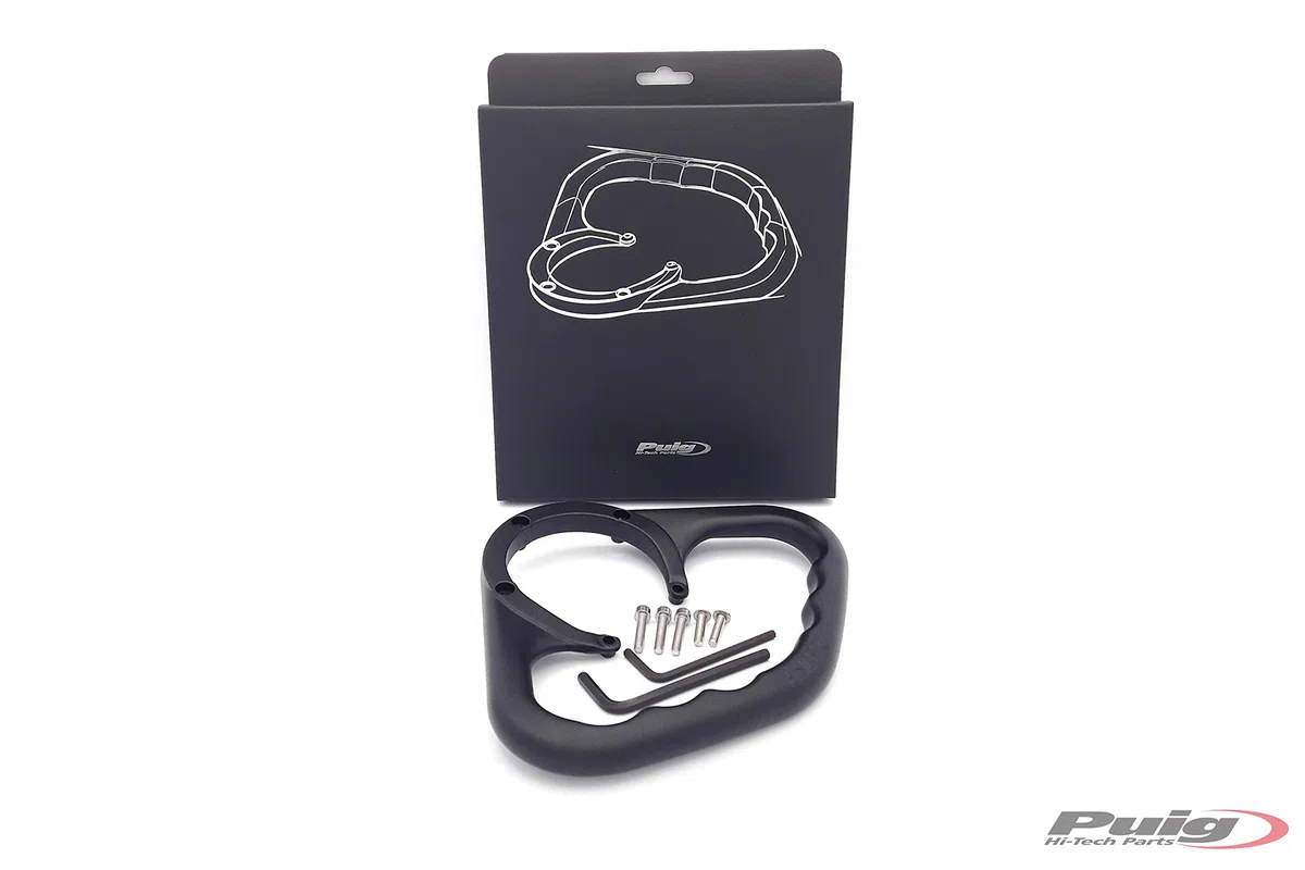 Puig Maniglia Passeggero Kawasaki Z 750 04-12 A-Sider nero