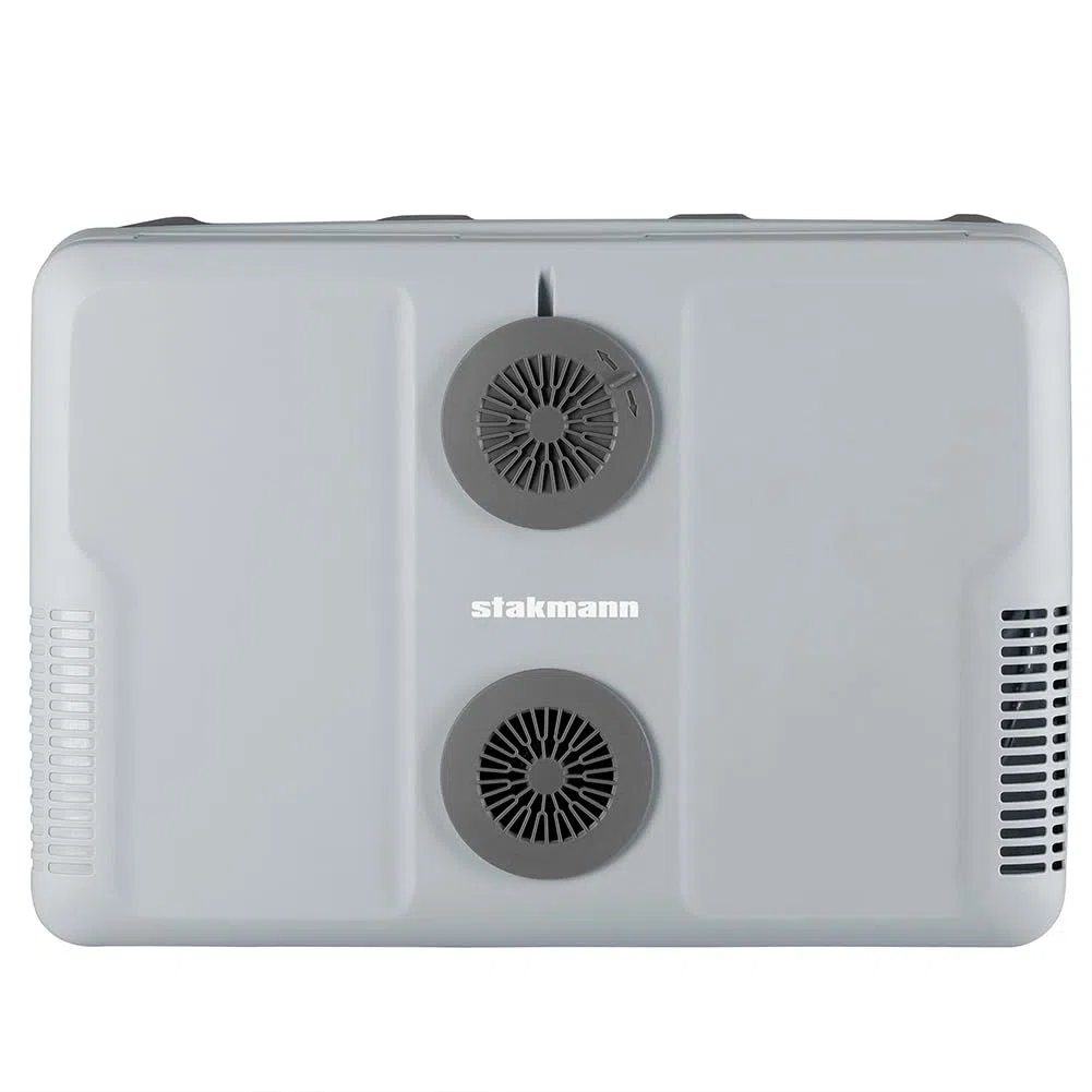Frigorifero Elettrico Portatile per Auto da 40 Litri, Mini Frigo con Manico Ergonomico, Spina da 230V e 12V, Modalità Freddo e Caldo per Camion, Macchina, Barca, Campeggio, Camper