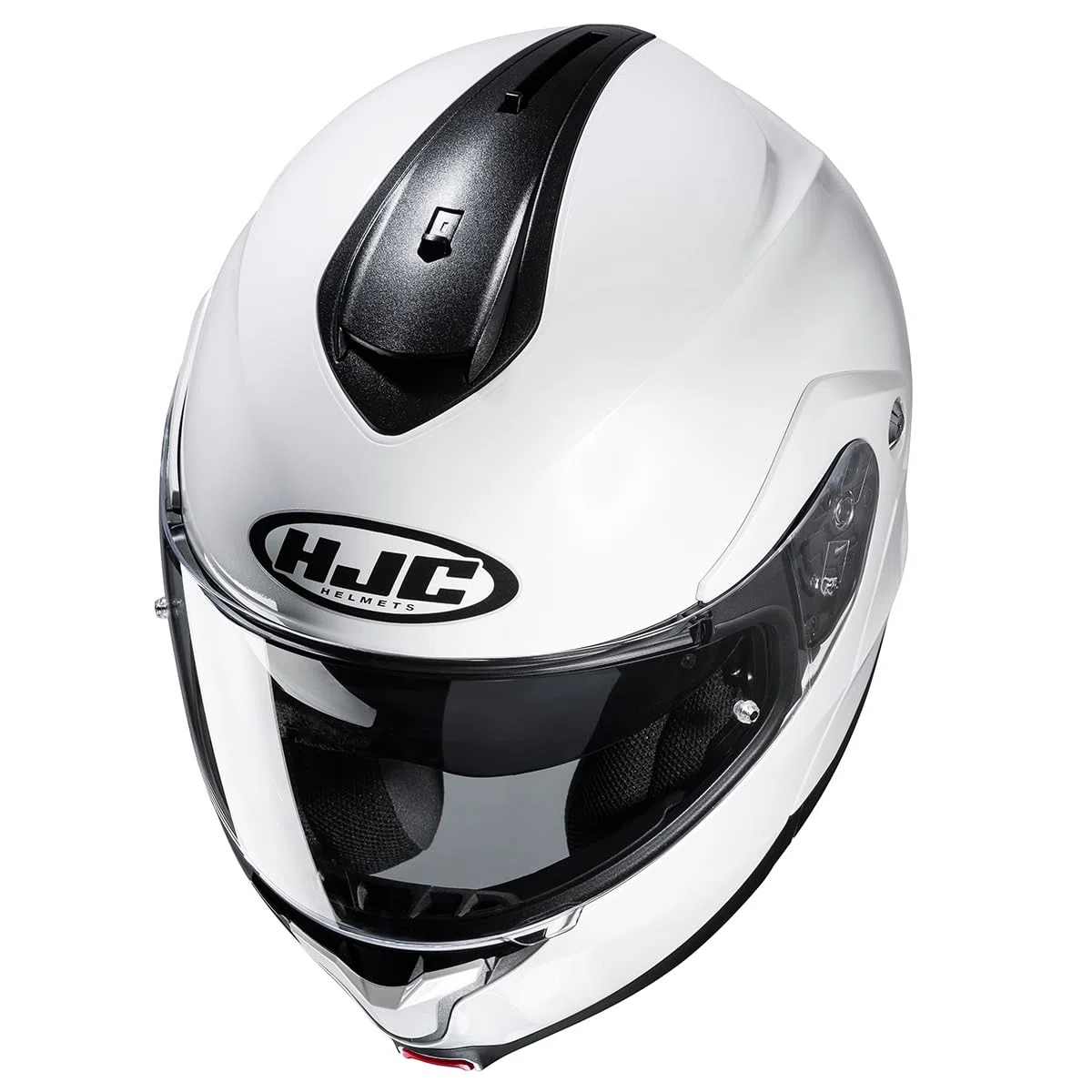 HJC, Casco Moto Modulare C91N SOLID Pearl White, L
