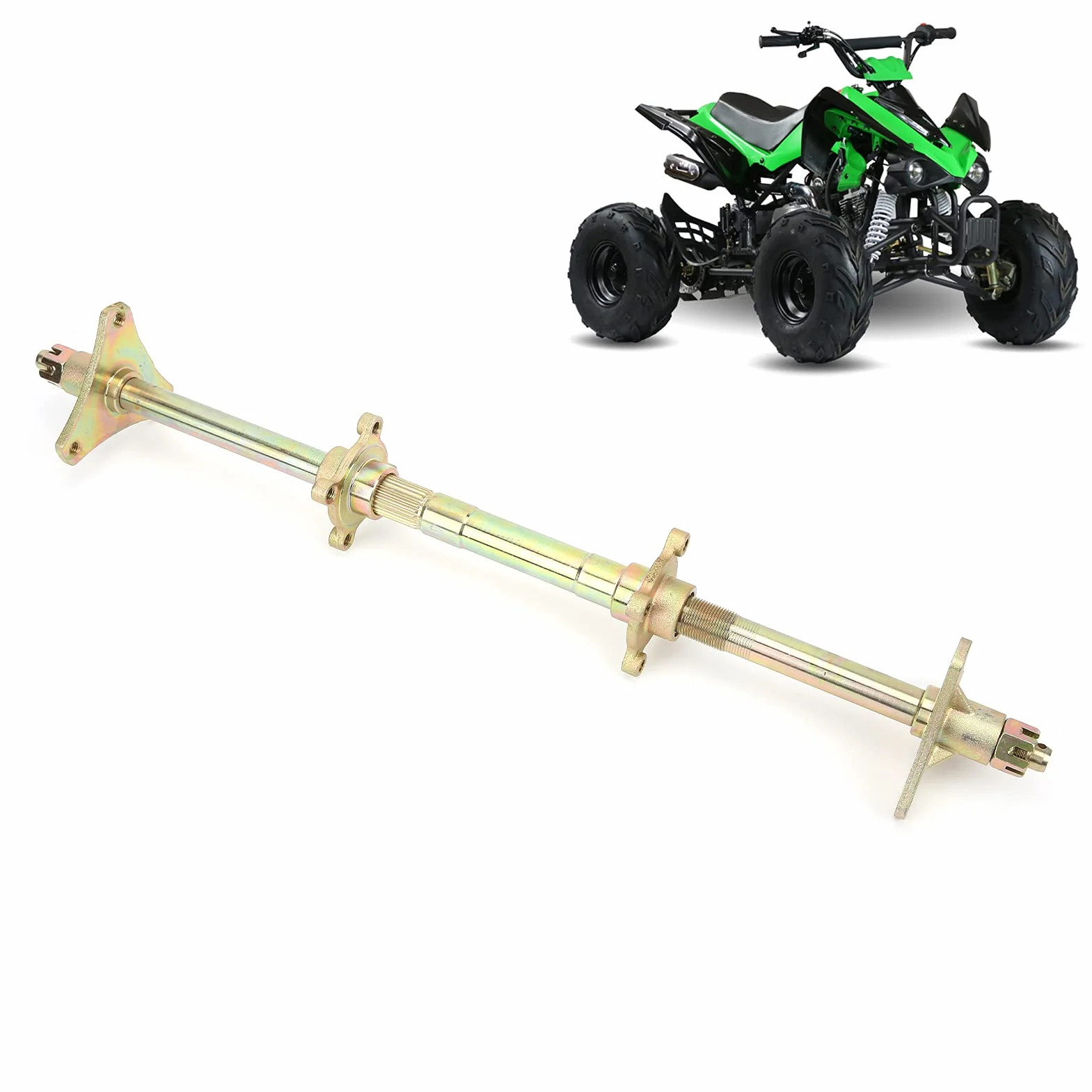 Kit Go Kart, Pignone Asse Posteriore in Acciaio per Ingegnere per Go Kart