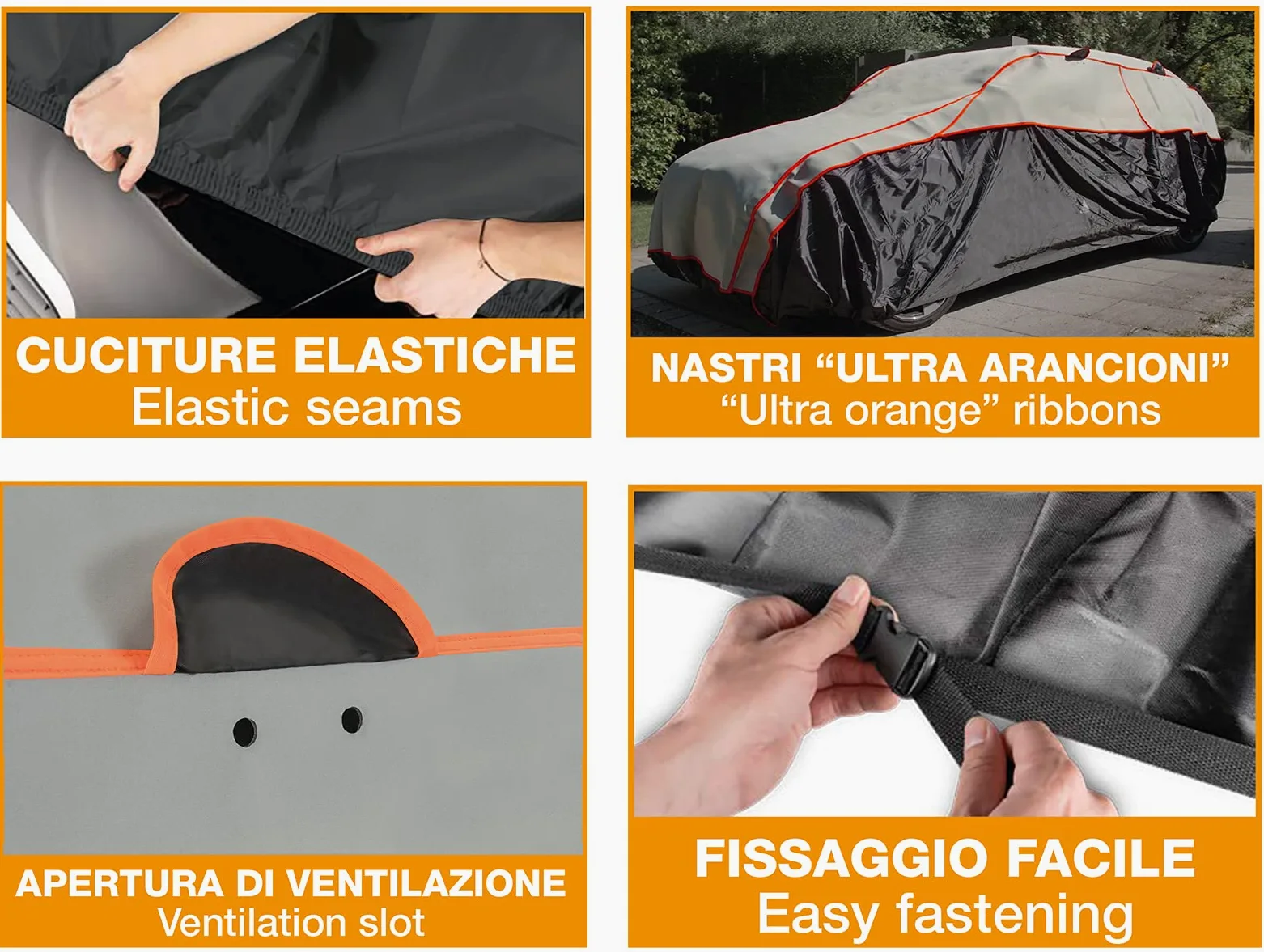 CORA Copriauto antigrandine Storm Protector SUV misura M