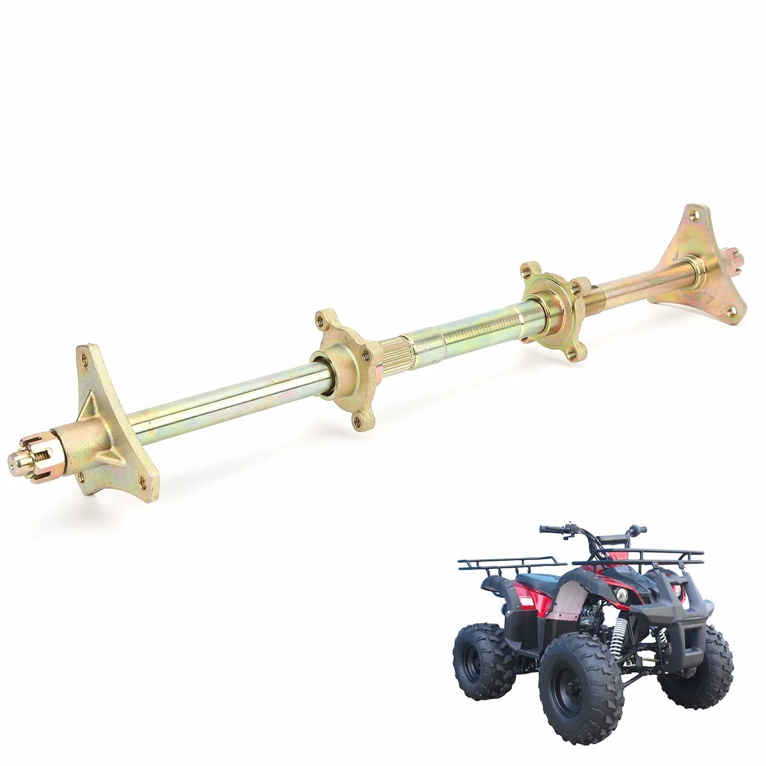 Kit Go Kart, Pignone Asse Posteriore in Acciaio per Ingegnere per Go Kart