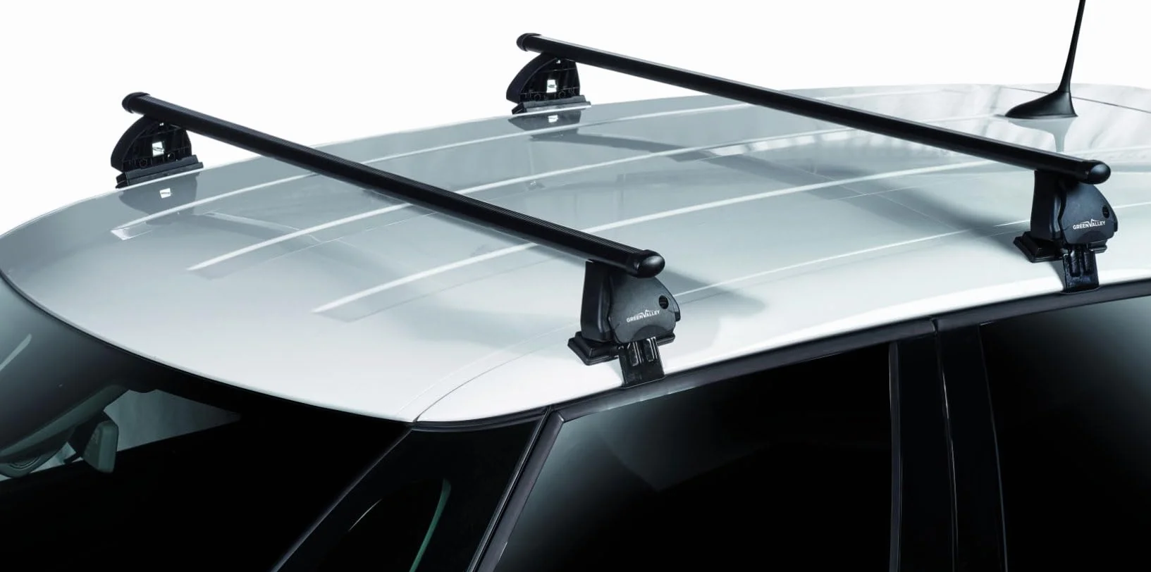 Barre Portatutto Compatibili con Alfa Romeo Giulietta dal 2010 - Portapacchi da Tetto Premontate per Auto con Tetto Liscio - Design Moderno e Semplice Montaggio