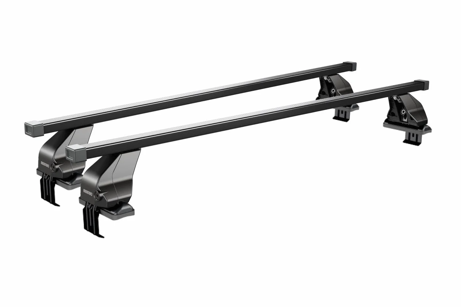 Barre portatutto Omega in acciaio compatibile con HONDA Jazz/Fit (GR) 5 porte anno dal 2020 in poi con tetto liscio