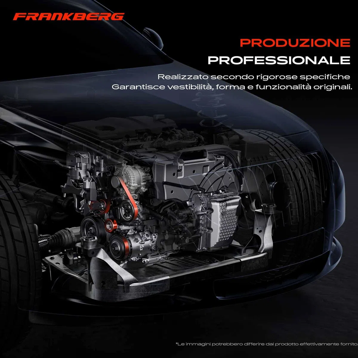 Frankberg Tendicinghia Benzina Compatibile con 6 Gran Coupé F06 4.4L Serie 6 Cabriolet F12 4.4L Serie 7 F01 F02 F03 F04 4.4L Serie 5 F10 4.4L Serie 7 F01 F02 F03 F04 6.0L Replace# 11287549873