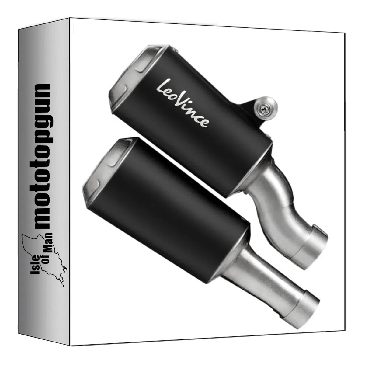 leovince doppio scarico omologato lv-10 acciaio nero fondello acciaio compatibile con triumph speed triple 1200 rr/rs 2021 2022 2023 2024 mototopgun 15247b