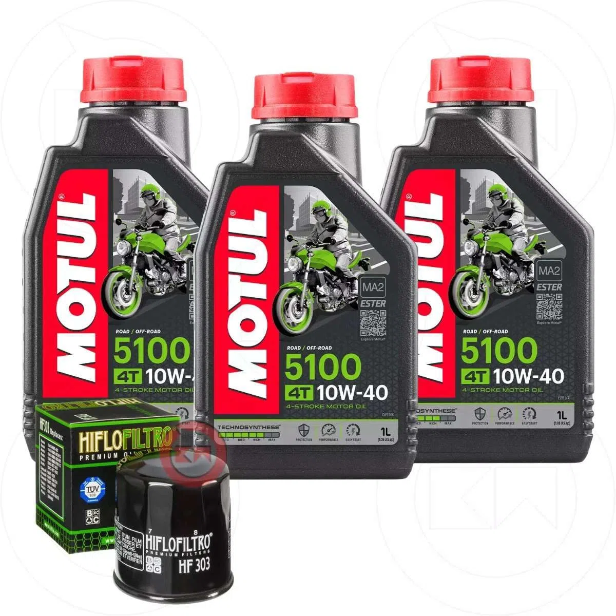 KIT TAGLIANDO OLIO E FILTRO OLIO HIFLO COMPATIBILE CON Honda XL V Transalp 650 2001 2007