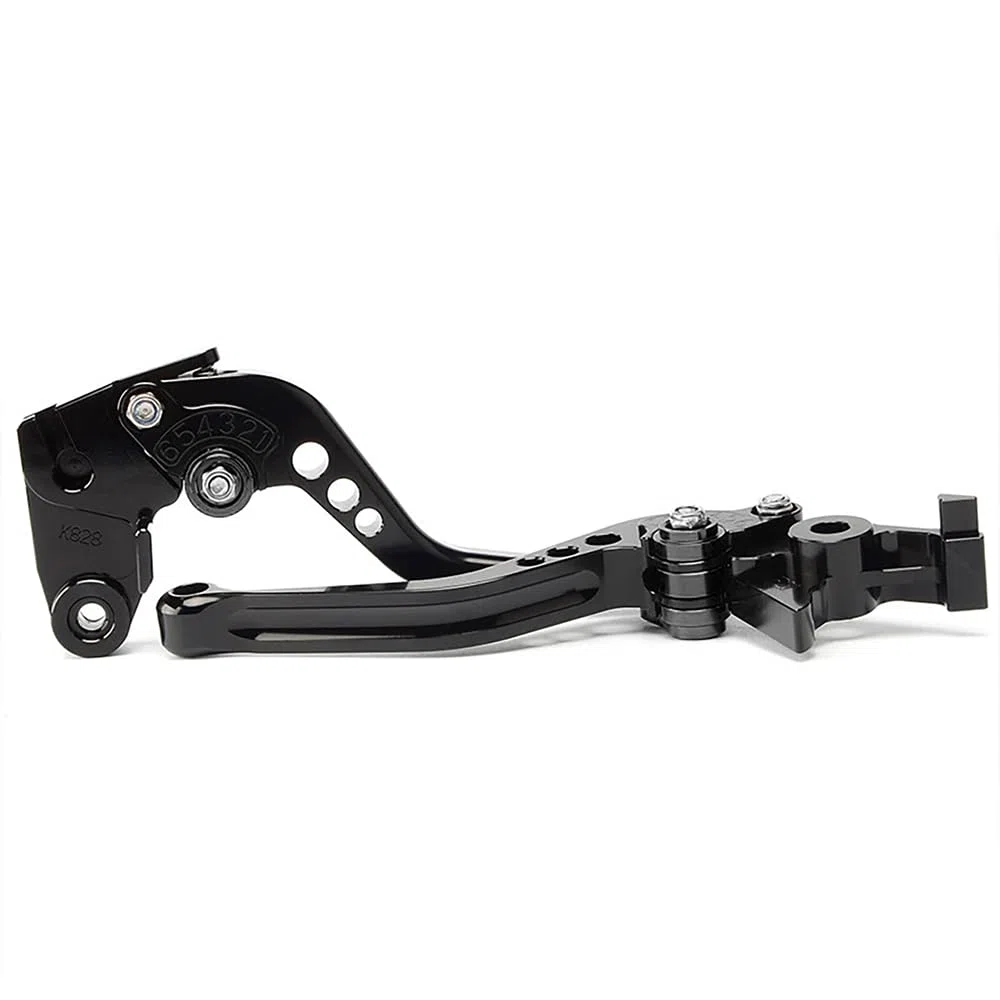 Leva freno e frizione per moto accessori per kawasaki Z900 Z 900 2025 2026 Ultimi modelli con comando regolabile Z900 2025 Accessori Set leve frizione e freno (Nero)