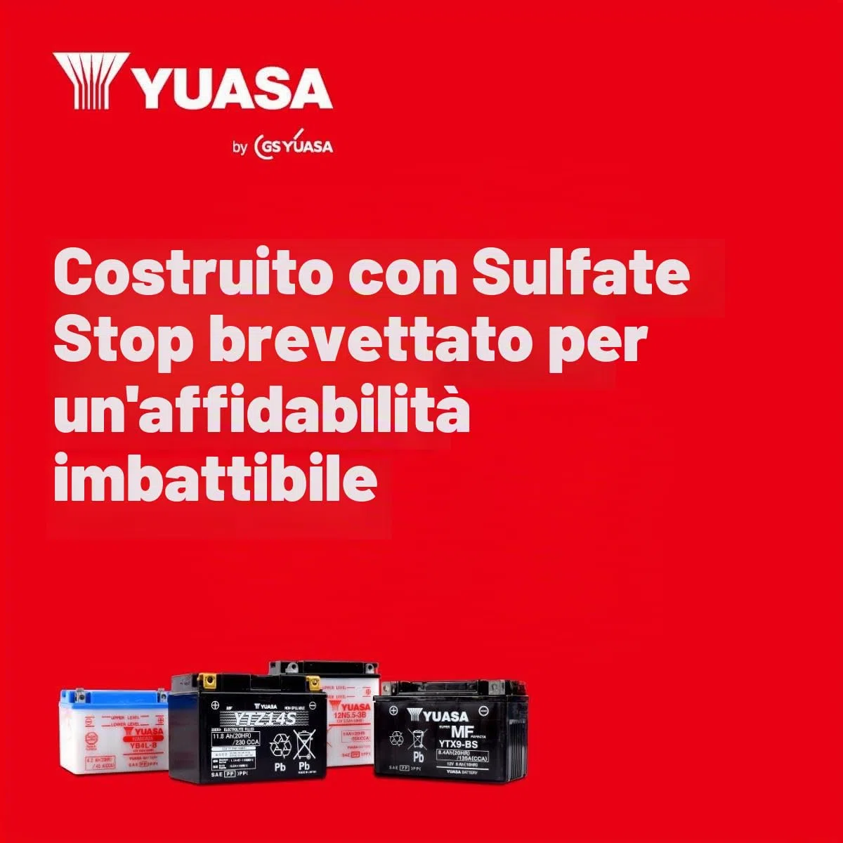 YUASA BATTERIE YTZ8V AGM chiuso