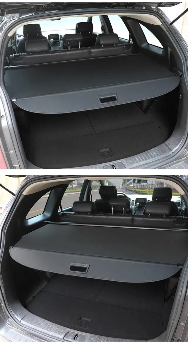 Generico Copertura Bagagliaio per Toyota per Yaris per Cross 2023 Copertura del Bagagliaio Retrattile Portapacchi Protezione Impermeabile per La Privacy Copertura del Bagagliaio(B,Canvas)