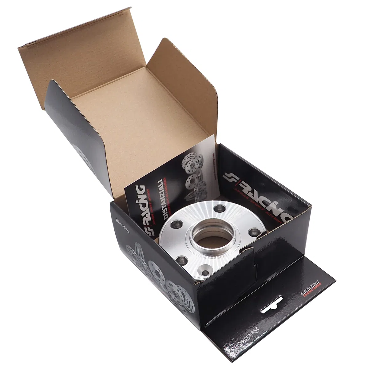 SIMONI RACING DR080/B2 Distanziali Ruote da 18 mm con bulloneria