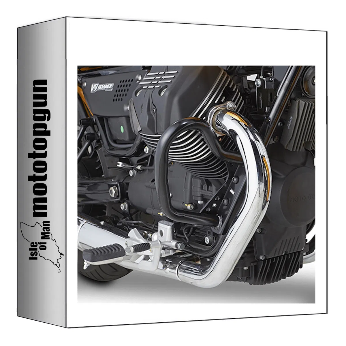 givi paramotore tubolare tn8202 compatibile con moto guzzi v7 850 stone/special 2021 2022 2023 2024 MOTOTOPGUN