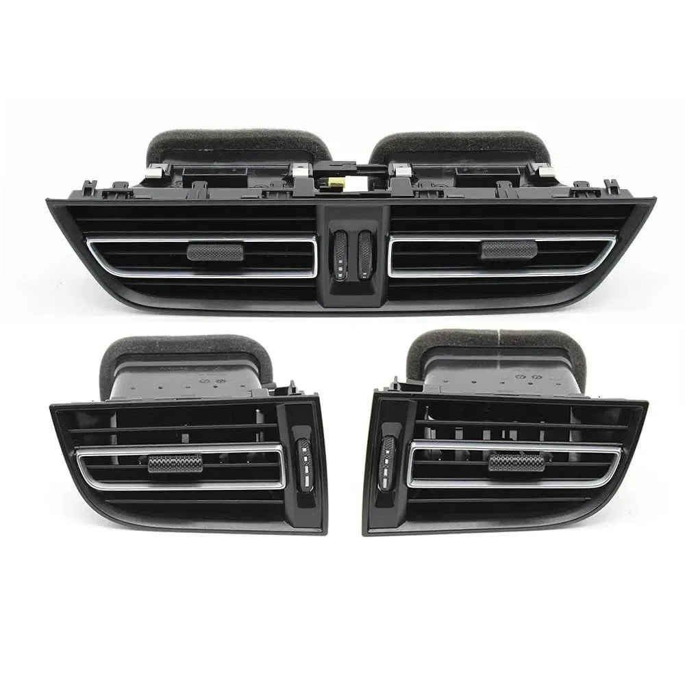 auto Bocchette Aria Griglia Compatibile Con Porsche Per Macan 2017 2018 2019 2020 2021 2022 95B819203 Copertura Della Griglia Ventilazione Dell'aria Condizionata Auto Telaio Uscita Dell'aria Auto(Left