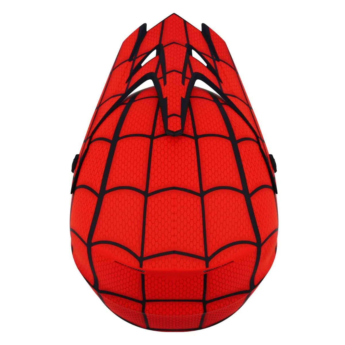 Casco da Moto Fullface Stile Spiderman Fuori strada Casco da Dirt Bike con occhiali per Unisex Giovani