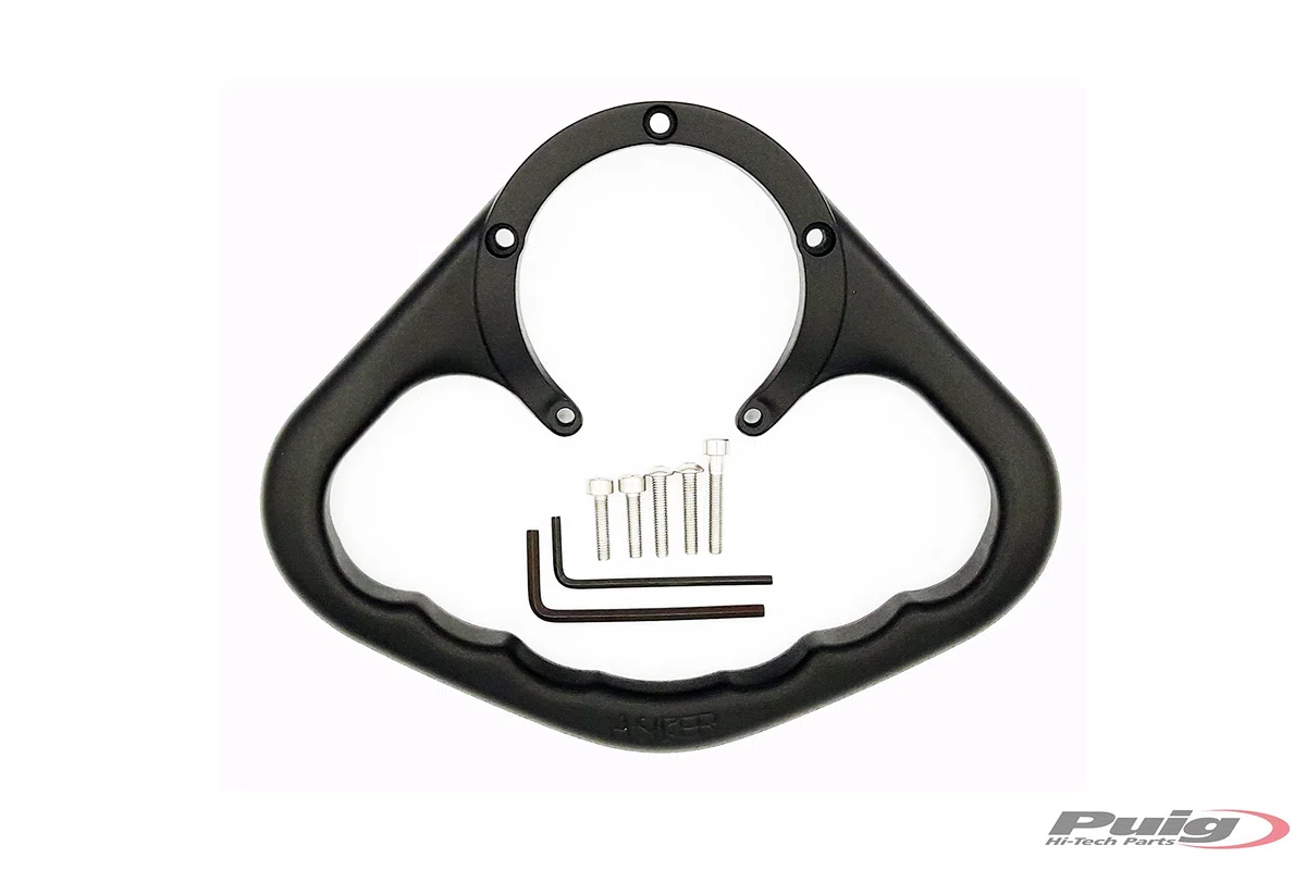 Puig Maniglia Passeggero Kawasaki Z 750 04-12 A-Sider nero