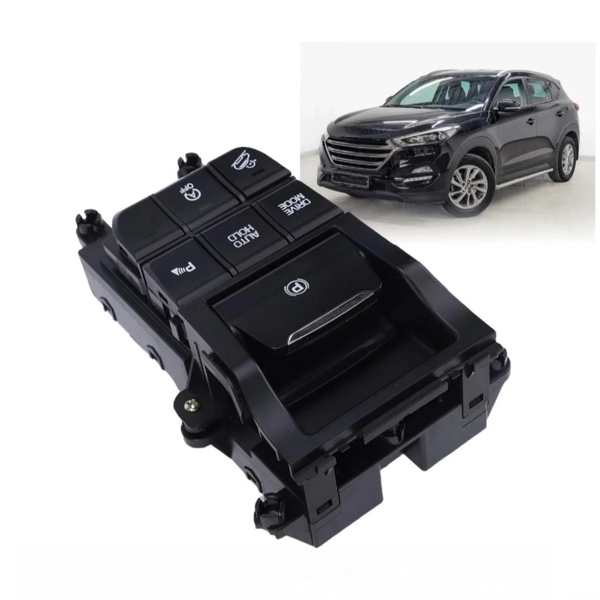 Interruttore freno di stazionamento elettronico compatibile con Hyundai Tucson 2016-2020, OEM 93300D3010 EPB freno a mano interruttore
