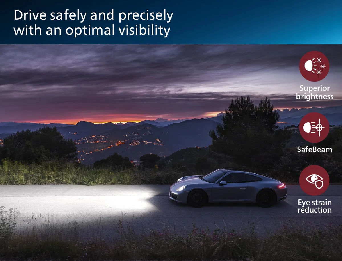 Philips Ultinon Pro9200 LED lampadina fari auto (H7), +400%, 5.800K, set di 2
