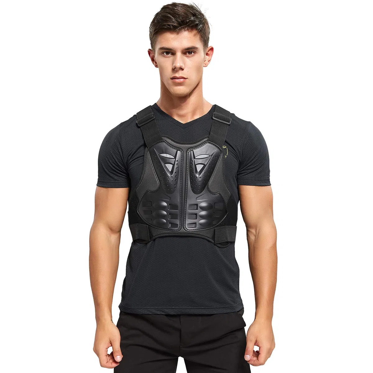 PELLOR Torace Sportivo Dorso della Colonna Vertebrale Gilet Protettivo, Equipaggiamento Protettivo Anticaduta per Motocicletta Corpo,Gilet Protettivo per Ciclismo, Sci, Equitazione, Skateboard