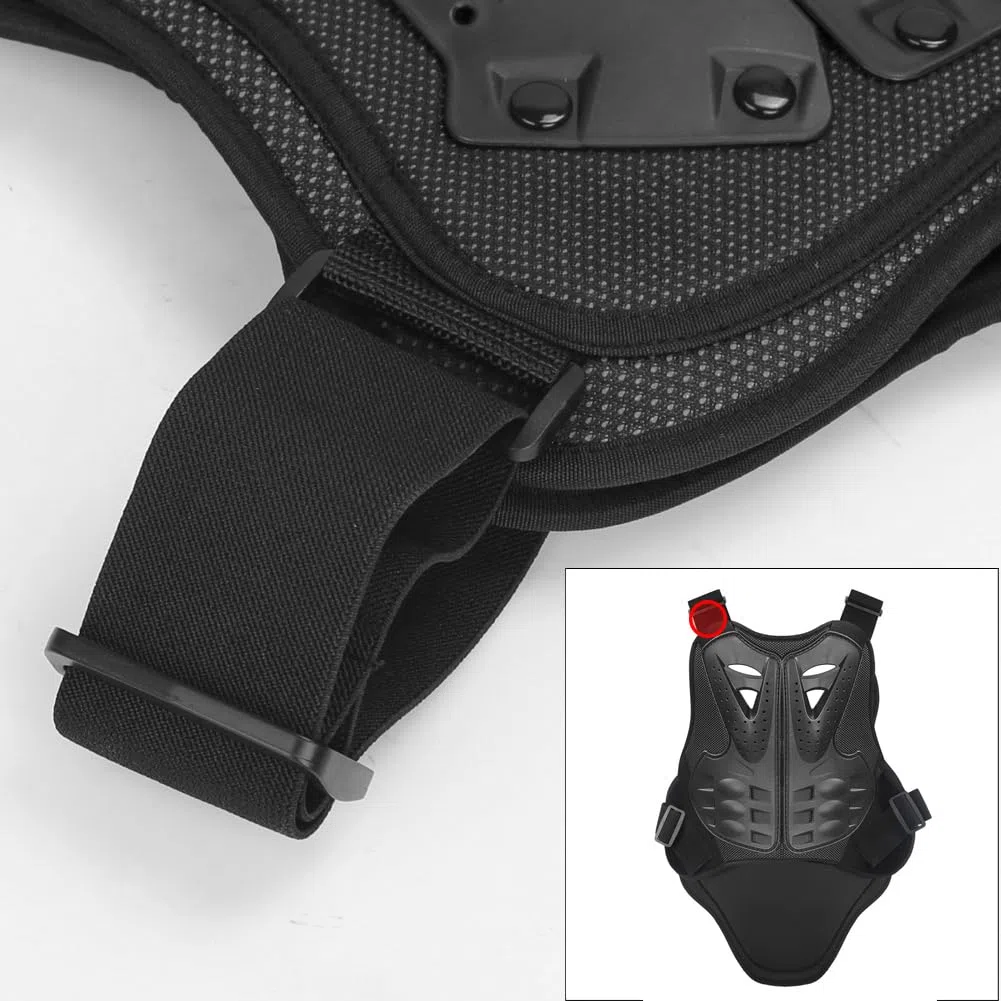 PELLOR Torace Sportivo Dorso della Colonna Vertebrale Gilet Protettivo, Equipaggiamento Protettivo Anticaduta per Motocicletta Corpo,Gilet Protettivo per Ciclismo, Sci, Equitazione, Skateboard