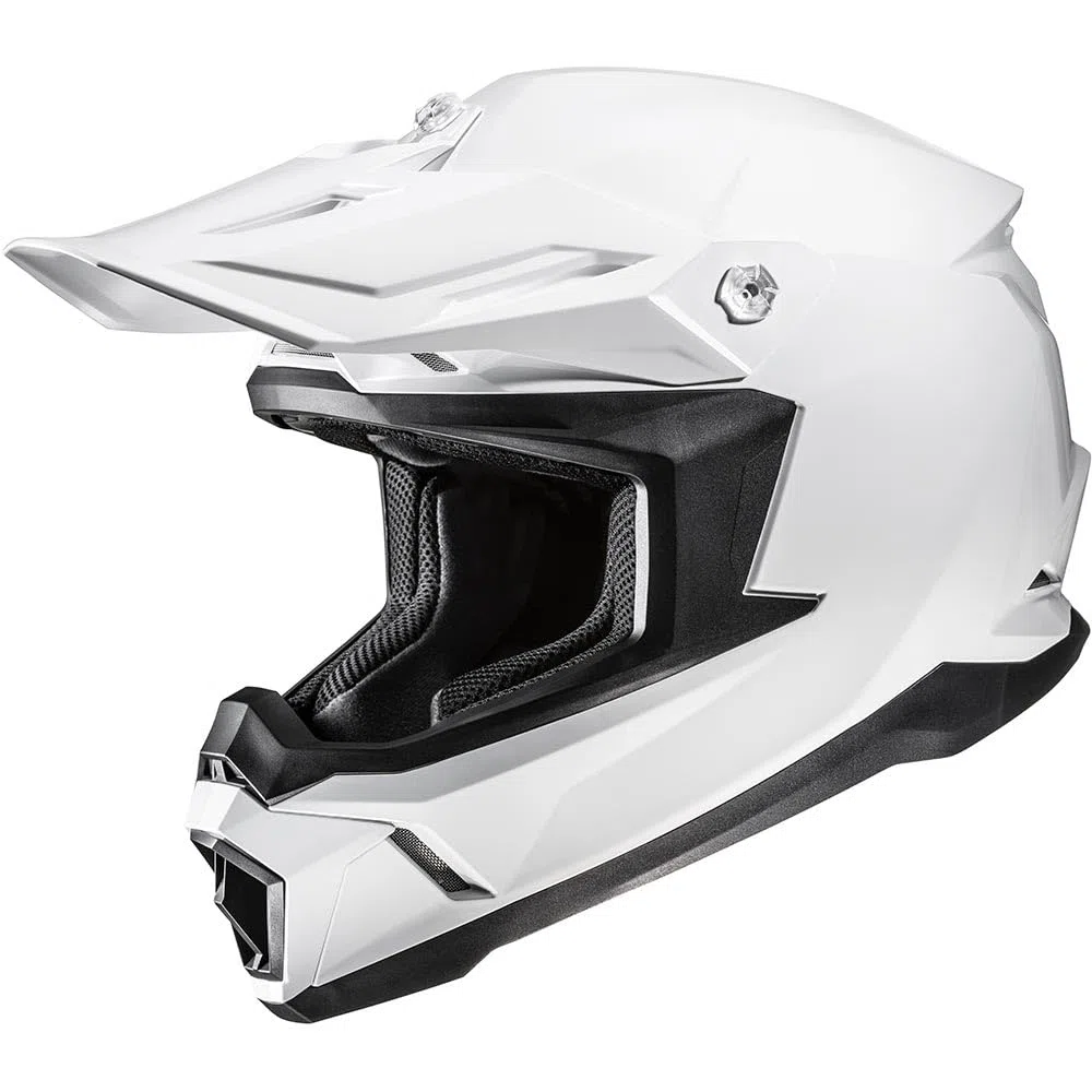 HJC, Casco Moto Cross C50 UNI Pearl White, XS