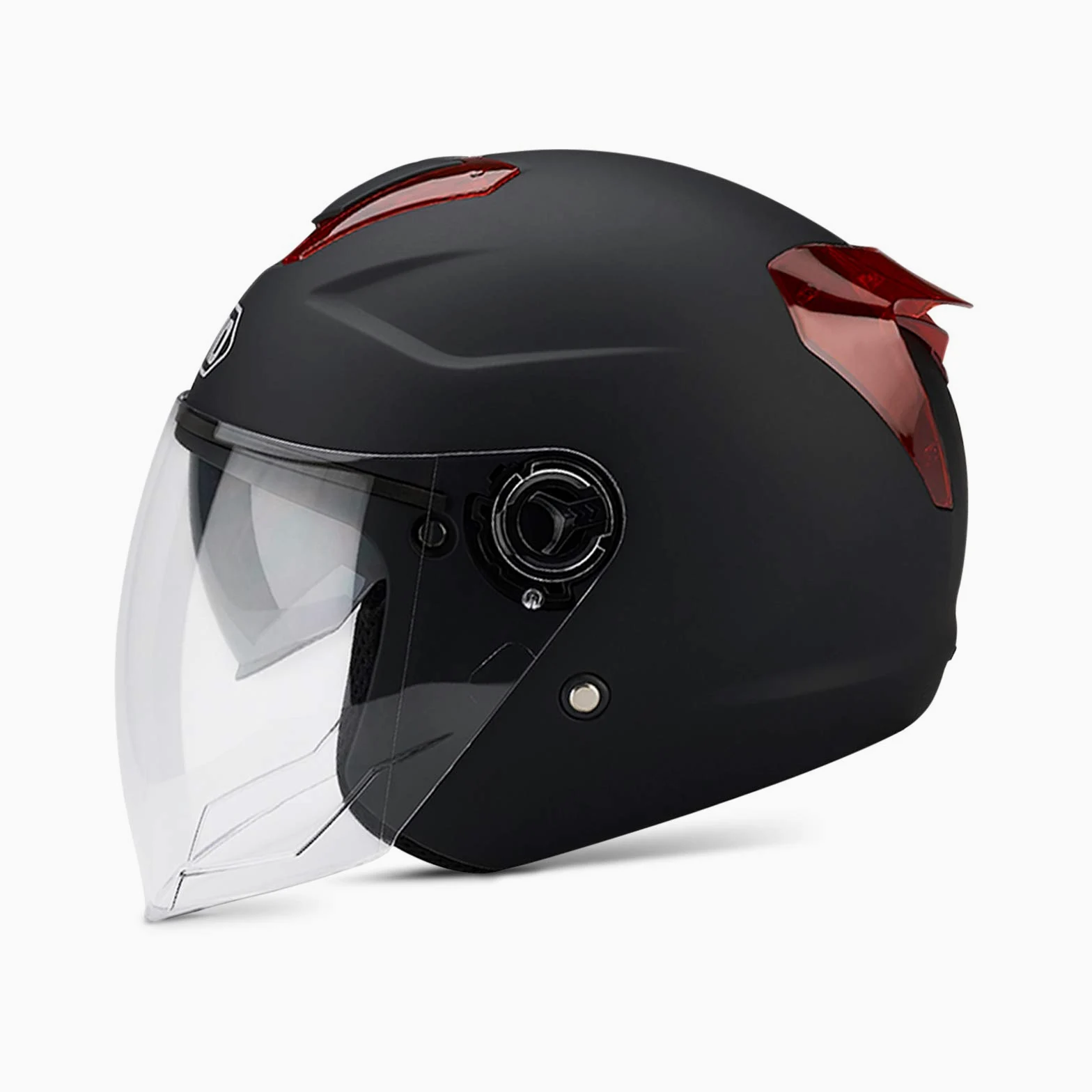 Galatée Casco Per Adulti Con Doppia Visiera. Calotta Rigida In Abs, Strato Tampone In Eps Ispessito, Fibbia a Sgancio Rapido a 7 Sezioni, Fori Di Ventilazione Anteriori e Posteriori