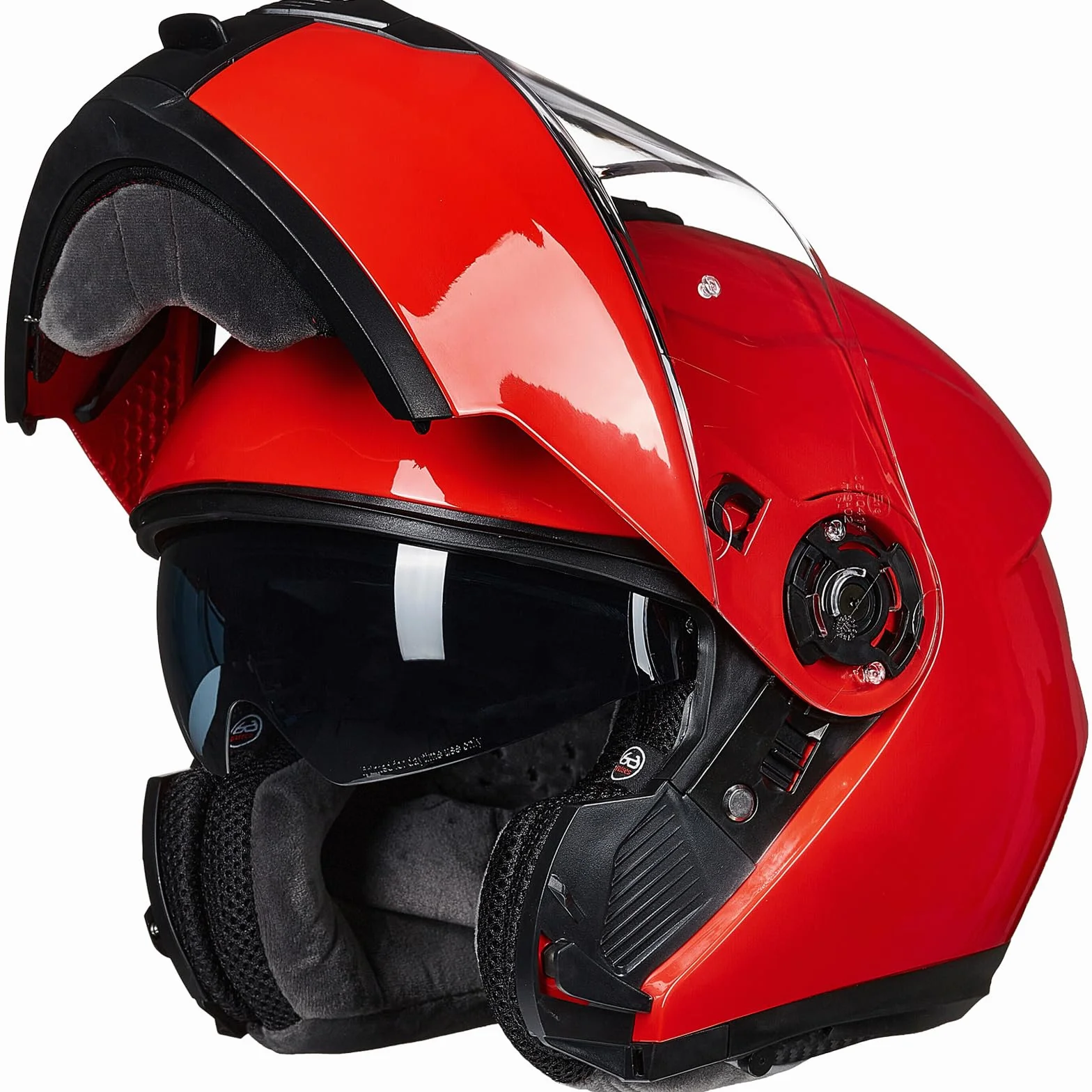 ILM Casco Moto Modulare Doppia Visiera Omologato ECE22.06 Modello 159