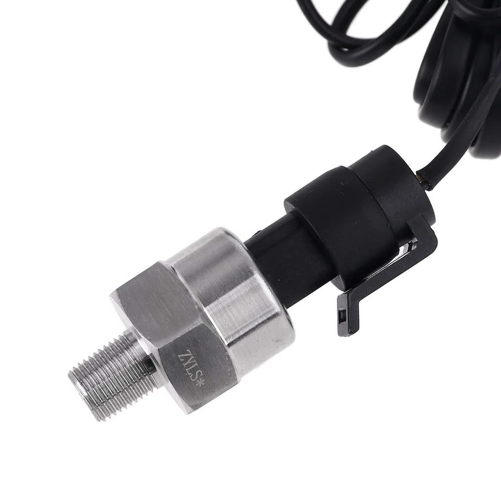 Buwei 2 funzioni 12v / 24v Universale per Camion manometro Olio Auto + misuratore Temperatura Acqua misuratore 10mm M10 1/8 NPT sensore indicatore Carburante