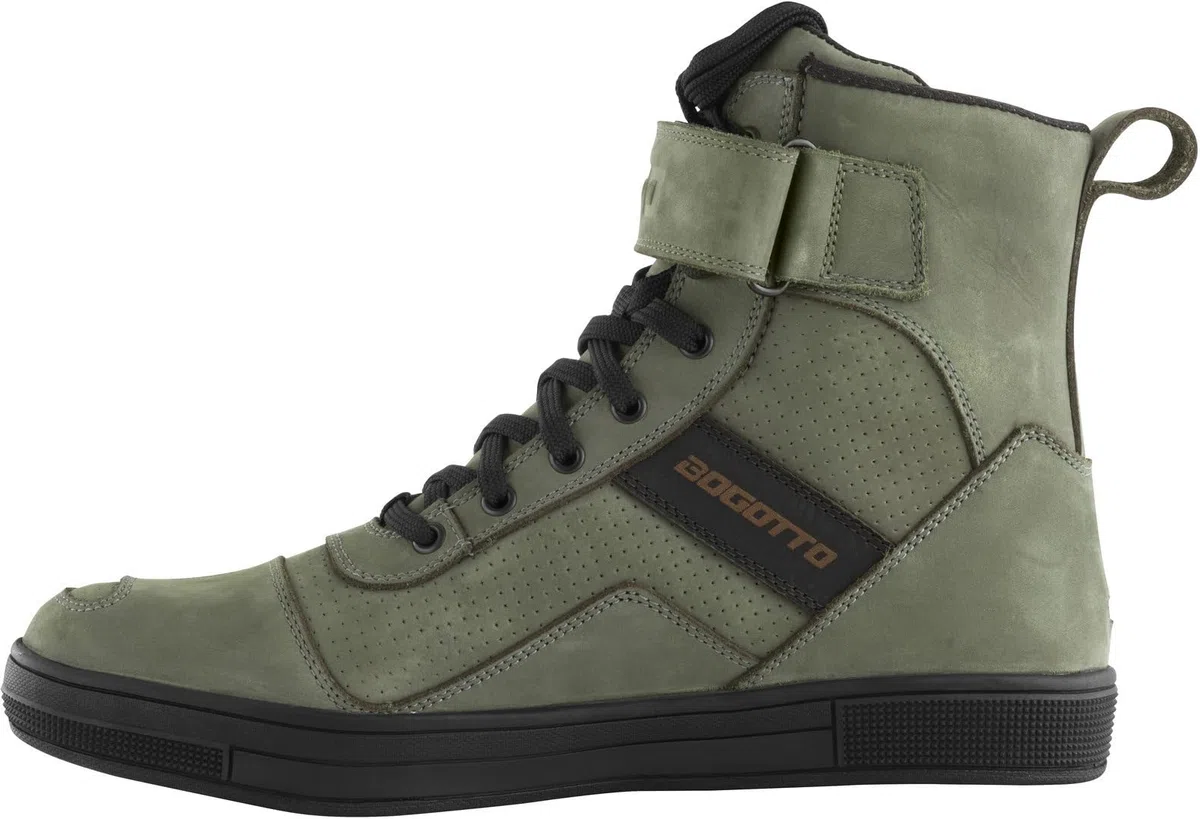 Bogotto Denton scarpe da moto impermeabili traforate, grigio, 37