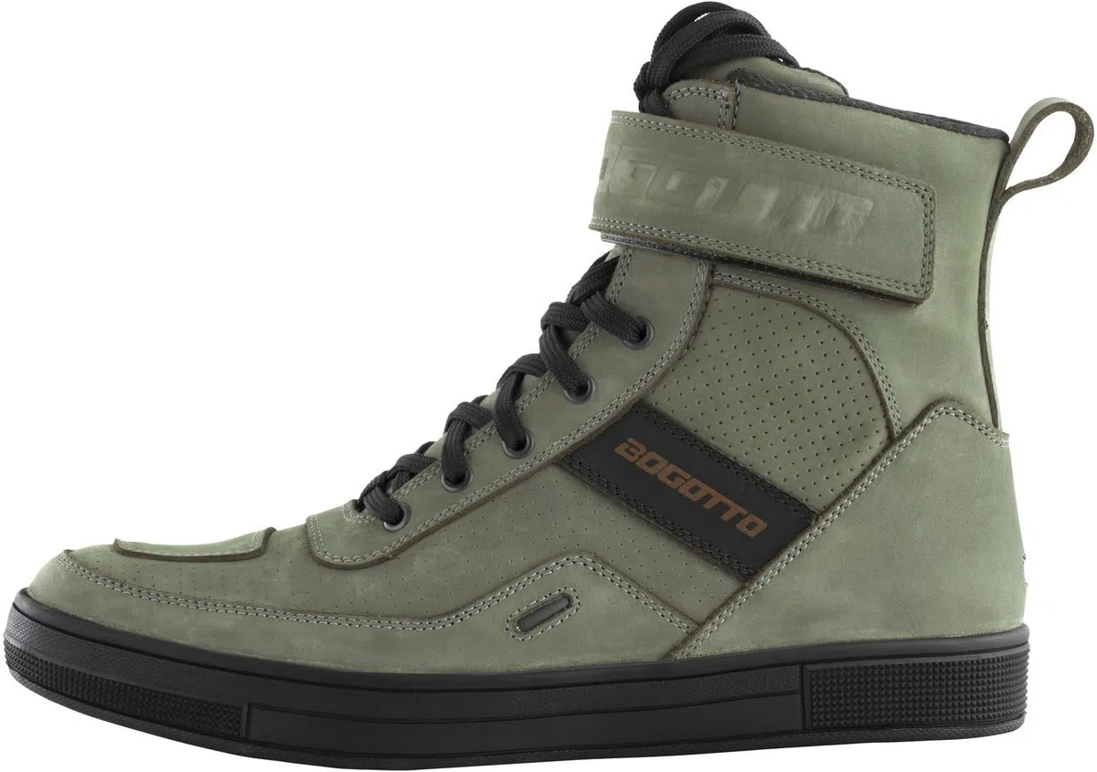 Bogotto Denton scarpe da moto impermeabili traforate, grigio, 37