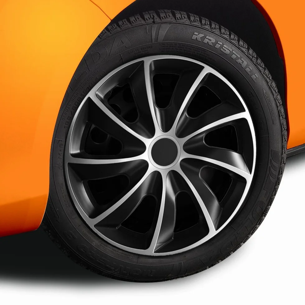 NRM QUAD 16 BI Copricerchi Bicolore, 16", Set di 4