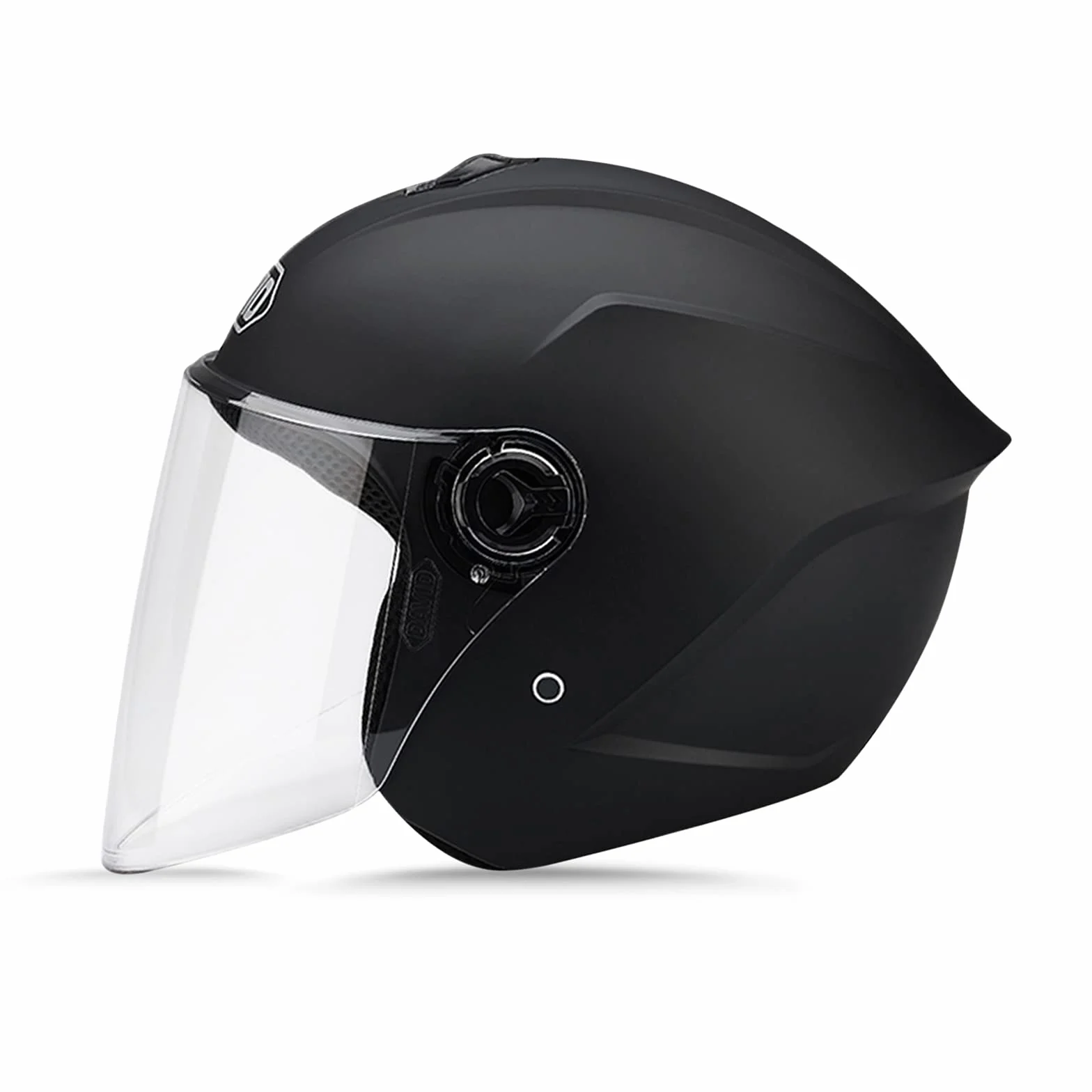 Metà Aperto Faccia Casco Del Motociclo Con Visiera Riflettente，Casco Modulare Scooter，l'Anti-Collisione Protegge La Sicurezza Stradale Degli Utenti