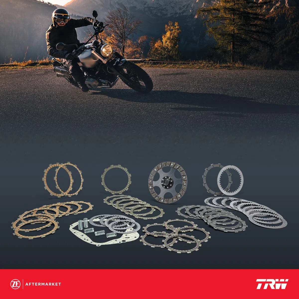 TRW MSK237 Superkit Kit frizione per BMW Motorcycles F650 1994-2012