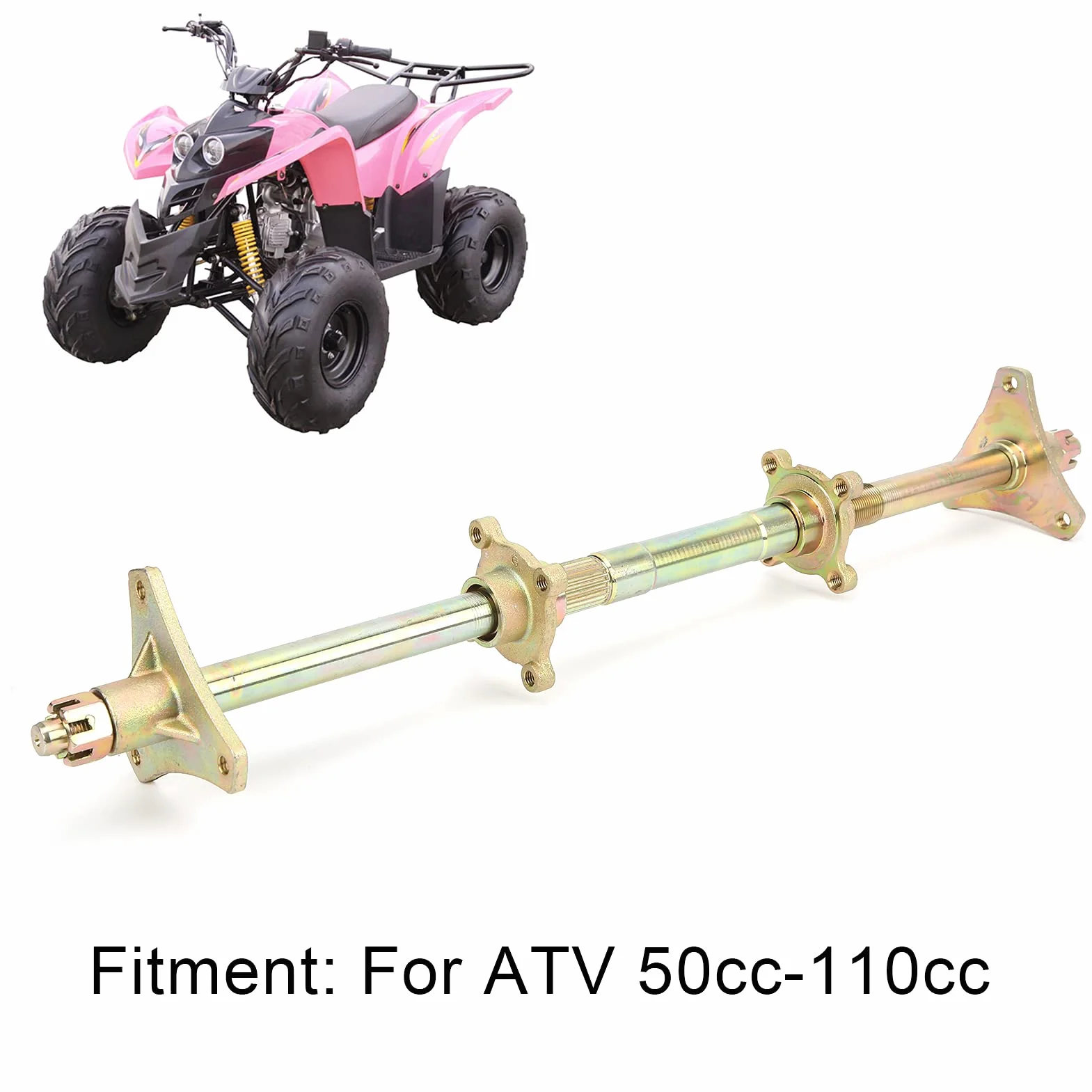 Kit Go Kart, Pignone Asse Posteriore in Acciaio per Ingegnere per Go Kart
