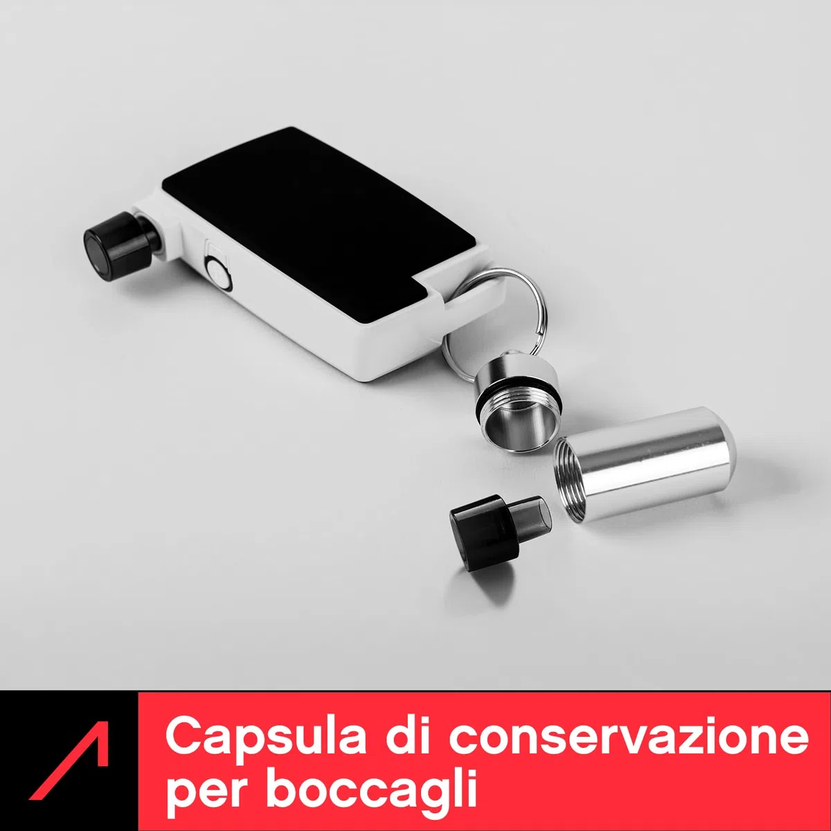 ACE Etilometro XS Lite - Accuratezza del 96,3% (TU Vienna, gennaio 2026) - Etilometro calibrato con precisione poliziesca - Super Compatto