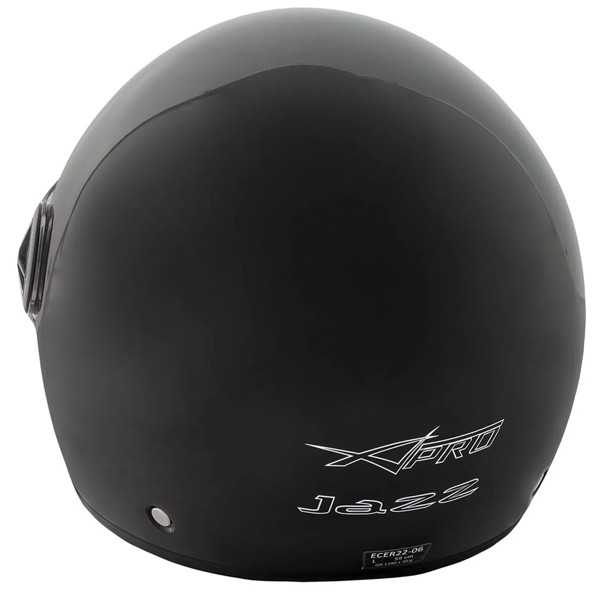 Casco Jet Moto Aperto Visiera Scooter Antigraffio Parasole ECE 22-06 Nero XL