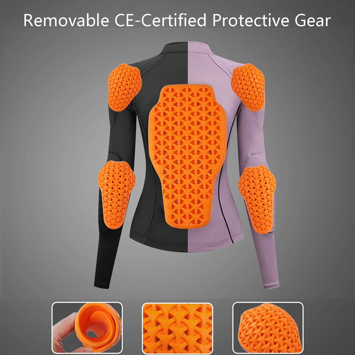 ARMAAN Giacca Moto Da Donna In Rete – Protezioni Con Certificazione CE, Giacca Protettiva Motocross Traspirante, Maglia Moto Ad Alta Visibilità