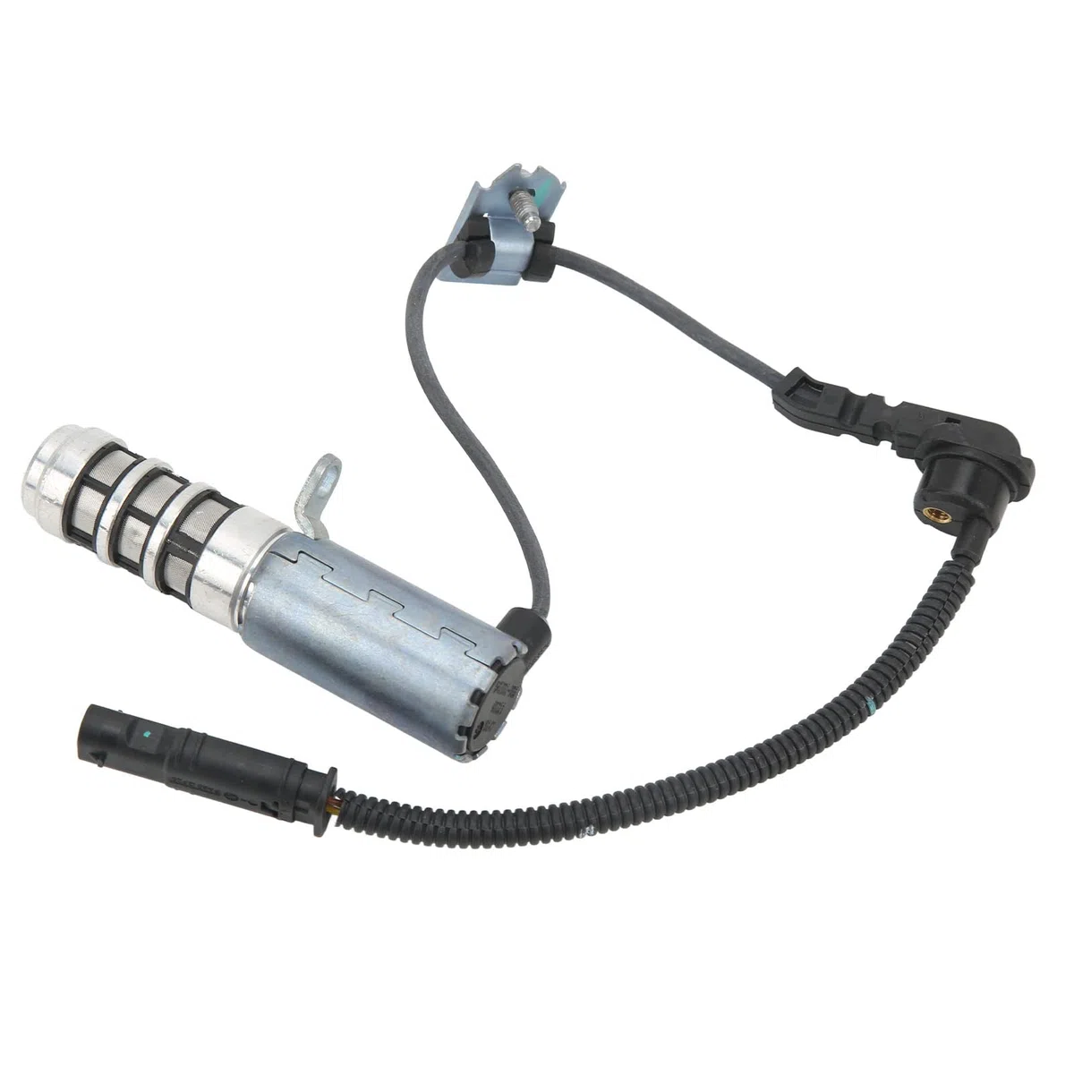 Tbest Elettrovalvola Sensore Pompa Olio, Accessori Auto Valvola Solenoide Pompa Olio 037990 Sostituzione per Motore Auto 3008 1.6T