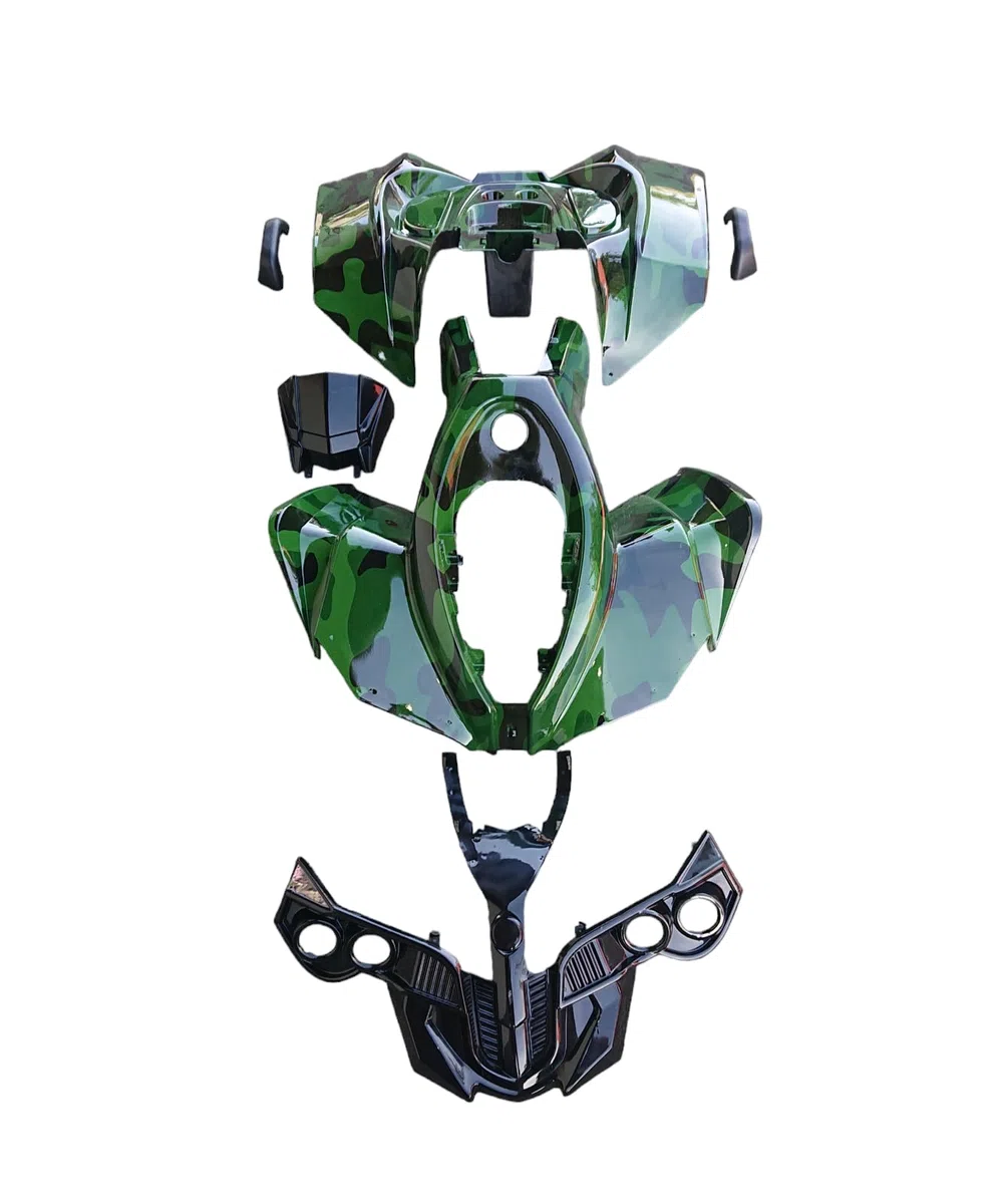 Carenatura in plastica Set ATV Quad Bambini Quad 125 Cc Camo Army