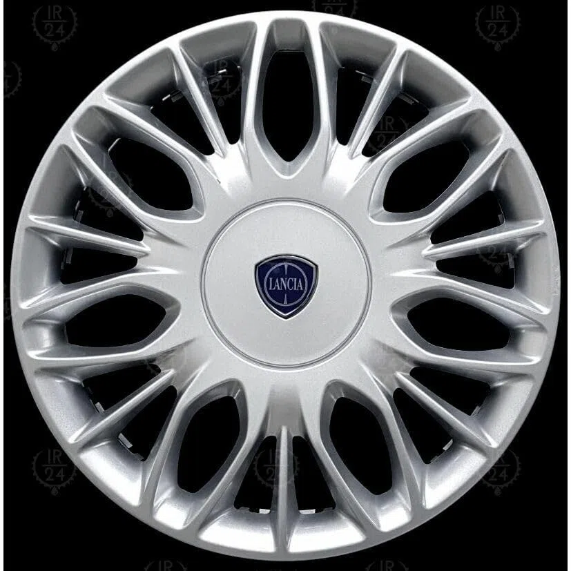Kit di 4 copricerchi adattabili - per LANCIA YPSILON modello 2016 - diametro 15" - non originali