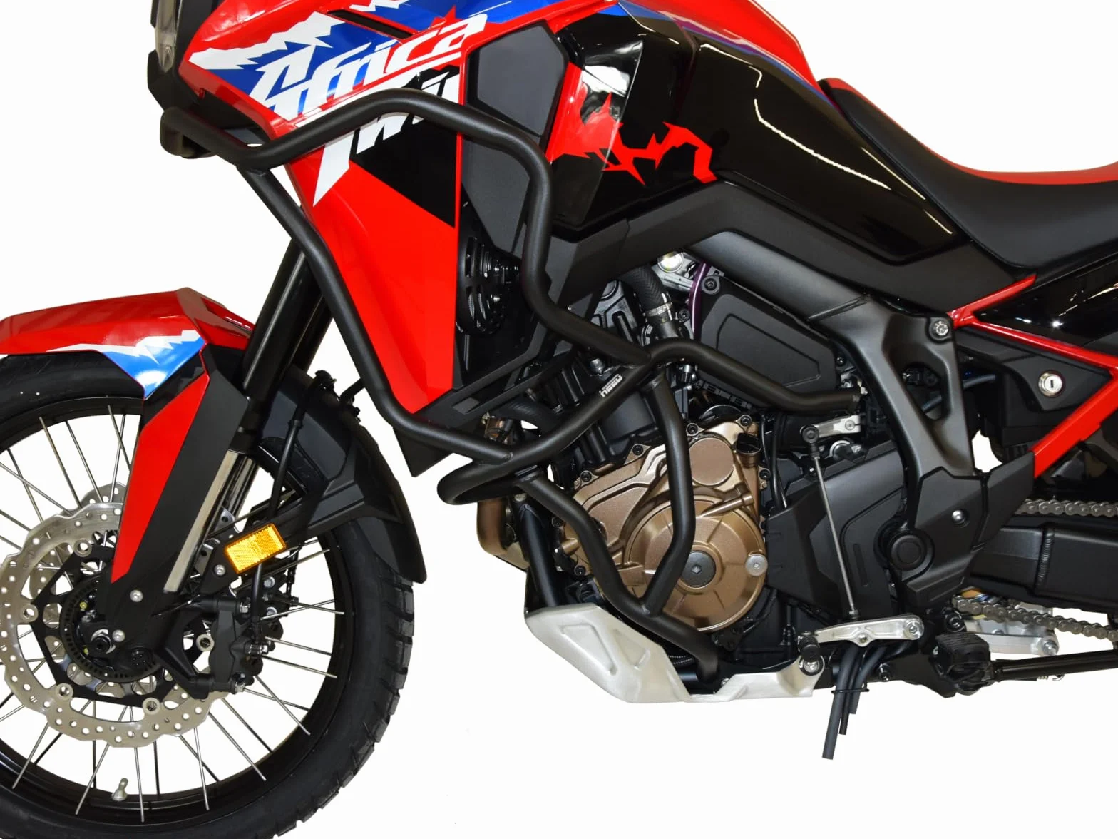 Paramotore HEED CRF 1100 Africa Twin (2024 -) - superiore e inferiore, nero