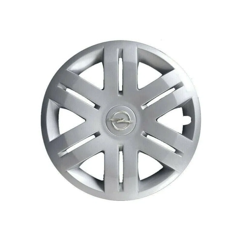 Kit di 4 copricerchi adattabili - per OPEL VIVARO/OPEL MOVANO (vecchio e nuovo modello) (LOGO CROMATO) - diametro 16"