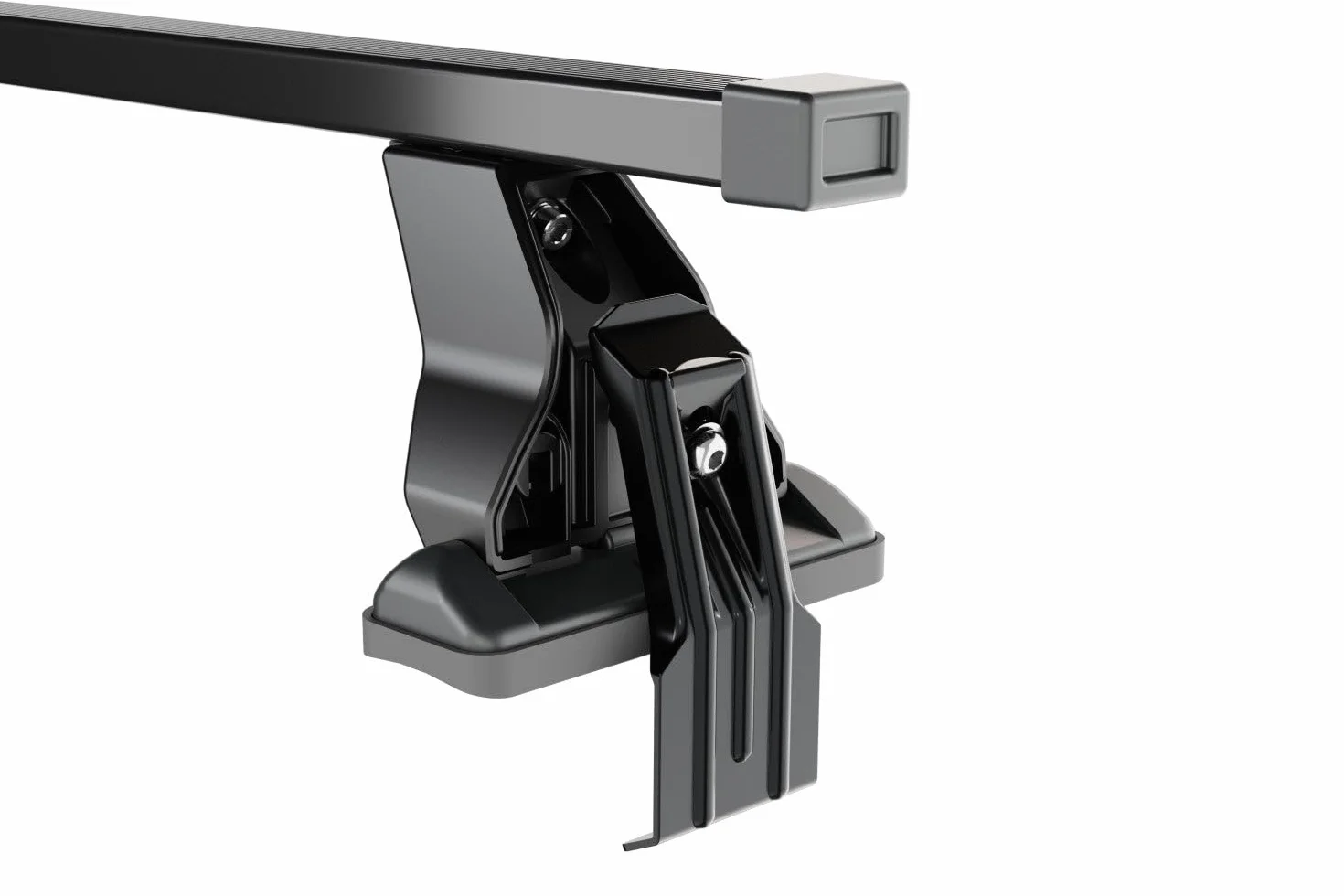 Barre portatutto Omega in acciaio compatibile con HONDA Jazz/Fit (GR) 5 porte anno dal 2020 in poi con tetto liscio