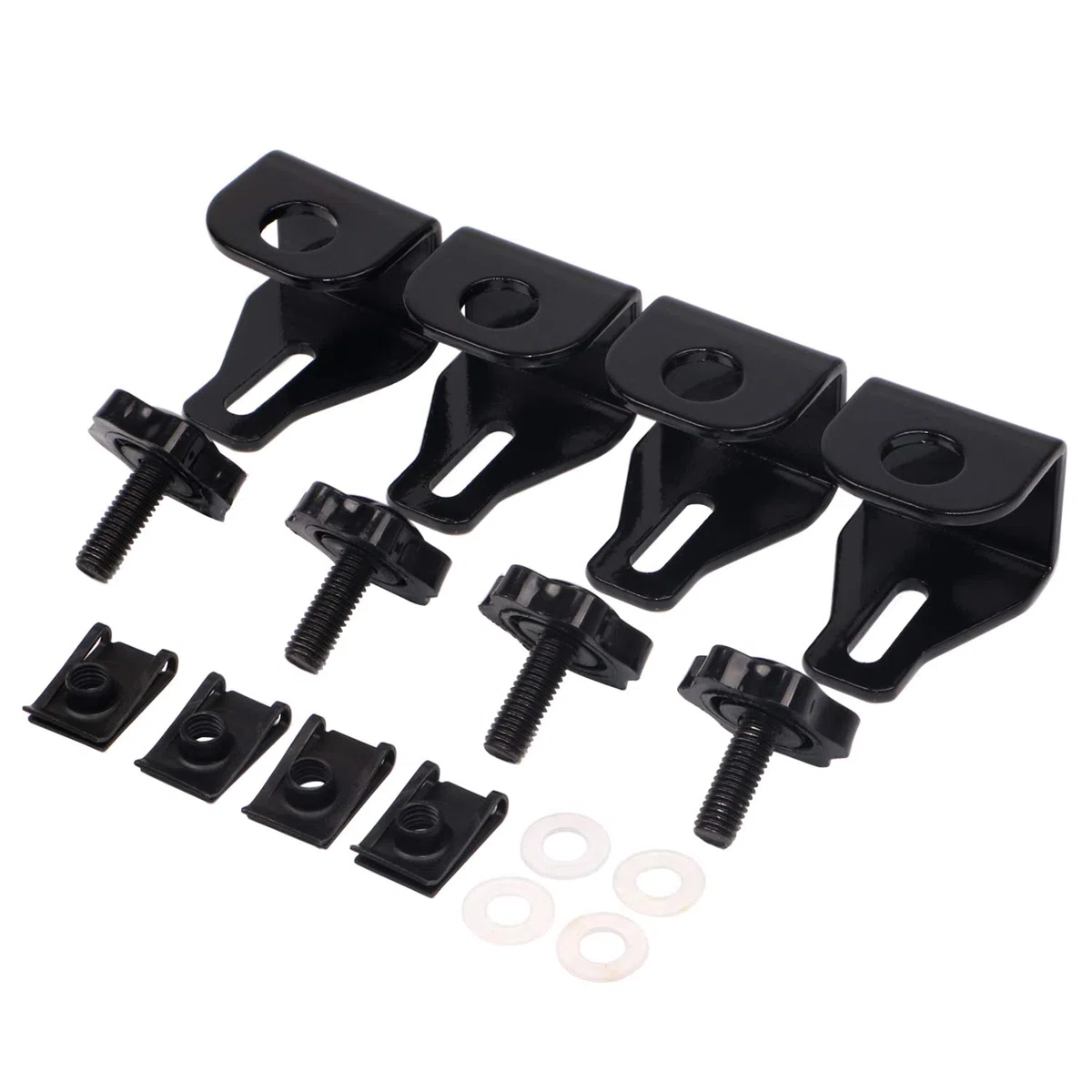 Borse rigide per moto Staffe deterrenti antifurto serrature borse laterali bulloni di montaggio perni di sicurezza per Harley Touring 1996-2018