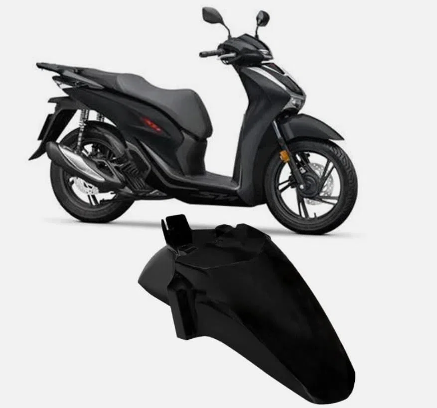 PARAFANGO ANTERIORE NERO LUCIDO SH125 / 150CC 2020-2024