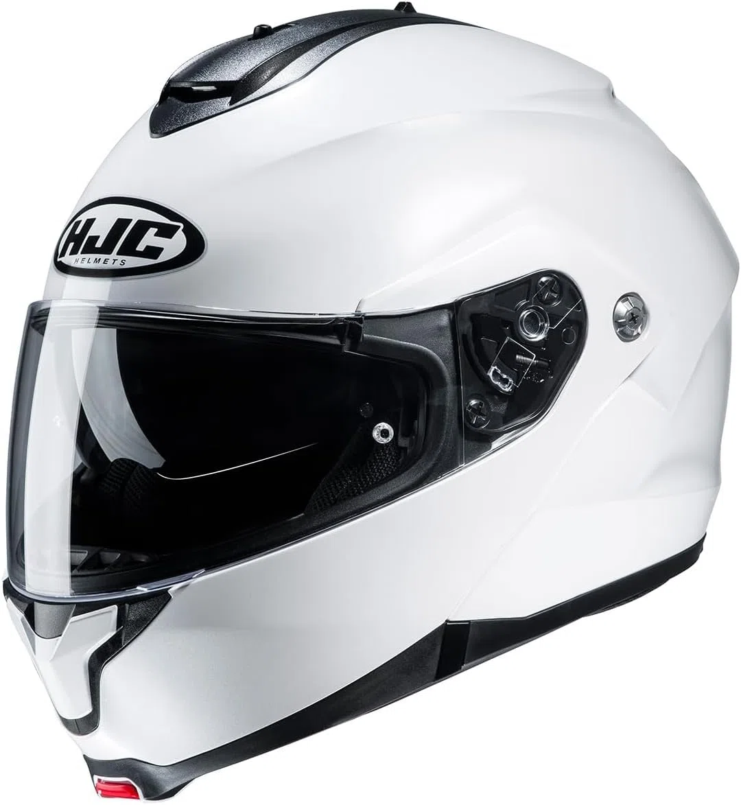 HJC, Casco Moto Modulare C91N SOLID Pearl White, L