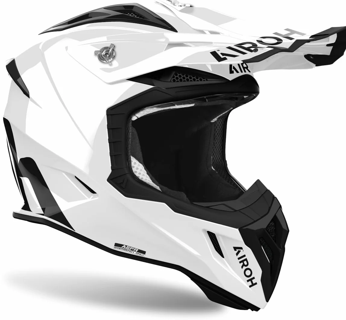 AIROH CASCO OFFROAD AVIATOR ACE 2 COLOR WHITE GLOSS M