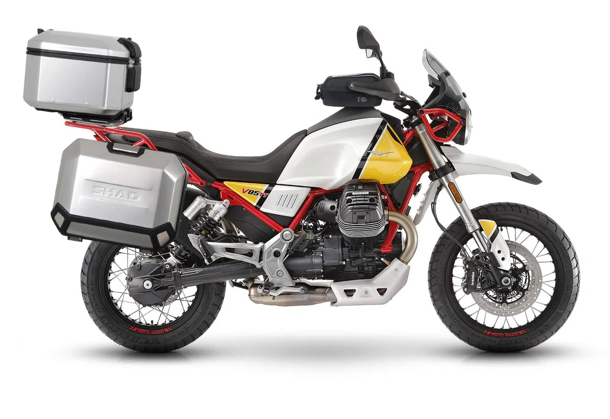 SHAD Fissaggio valigie Laterali Terra 4P System Moto Guzzi