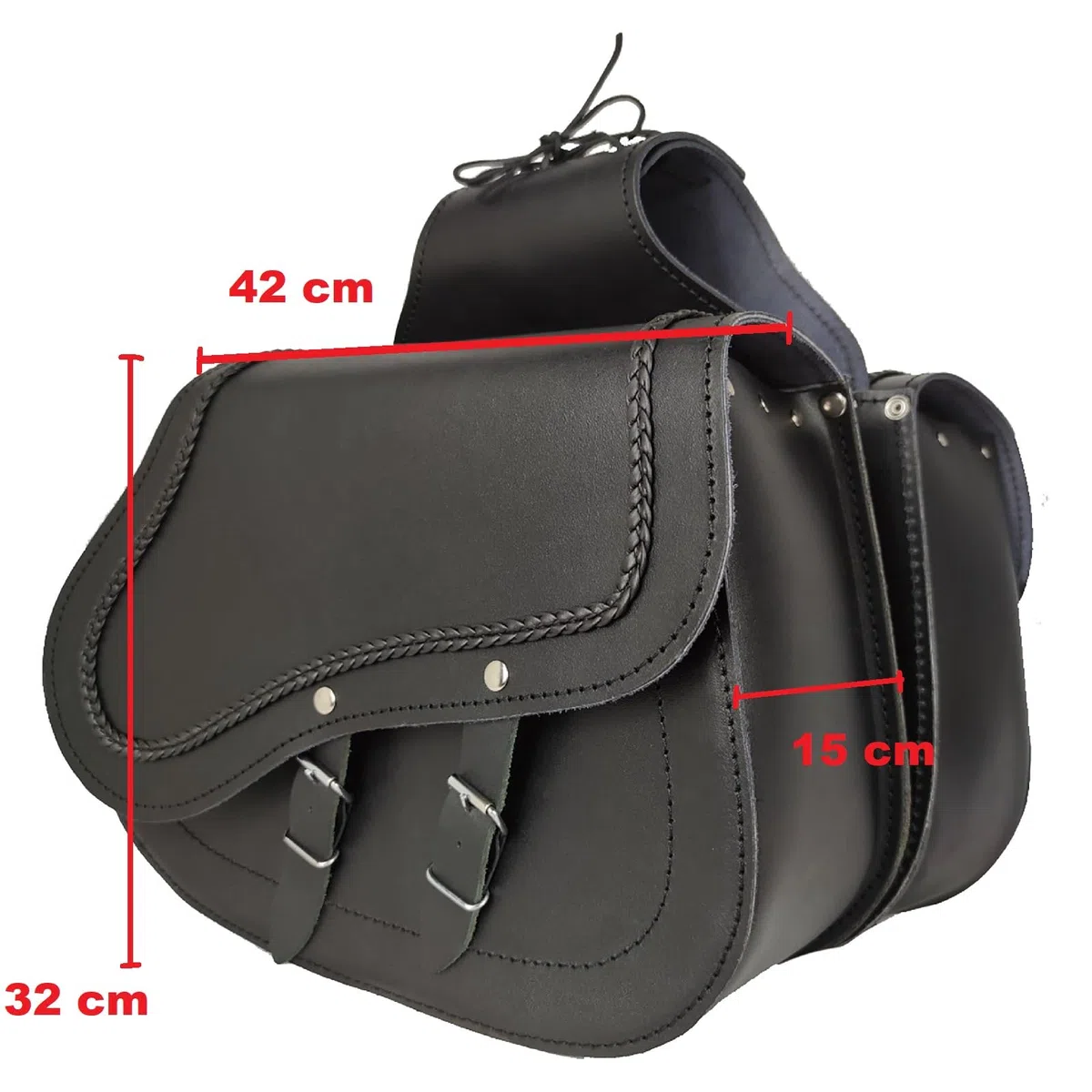 WinNet Borse Laterali da Moto Rigide valigie in Pelle Bisaccia Custom per la Royal Enfield Super Meteor 350 650